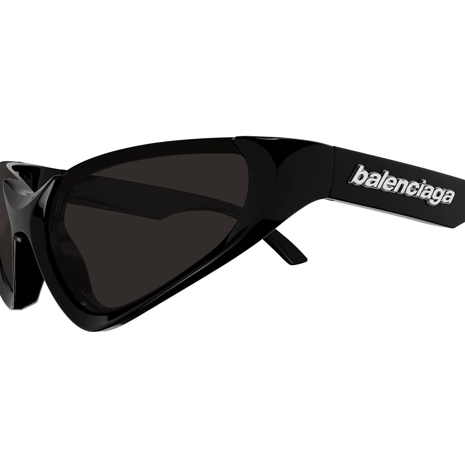 BB0202S Black bio injection rilsan Sunglasses - Shiny Black