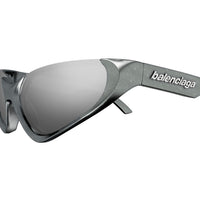 BB0202S Silver bio injection rilsan Sunglasses - Shiny Metallic Silver