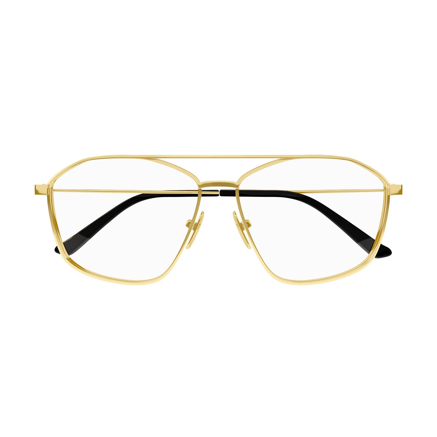 BB0199O Gold metal Optical Frames - Shiny Light Gold