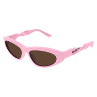 BB0207S Pink acetate Sunglasses - Shiny Solid Pink