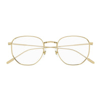 MB0213OA Gold metal Optical Frames - Shiny Light Gold