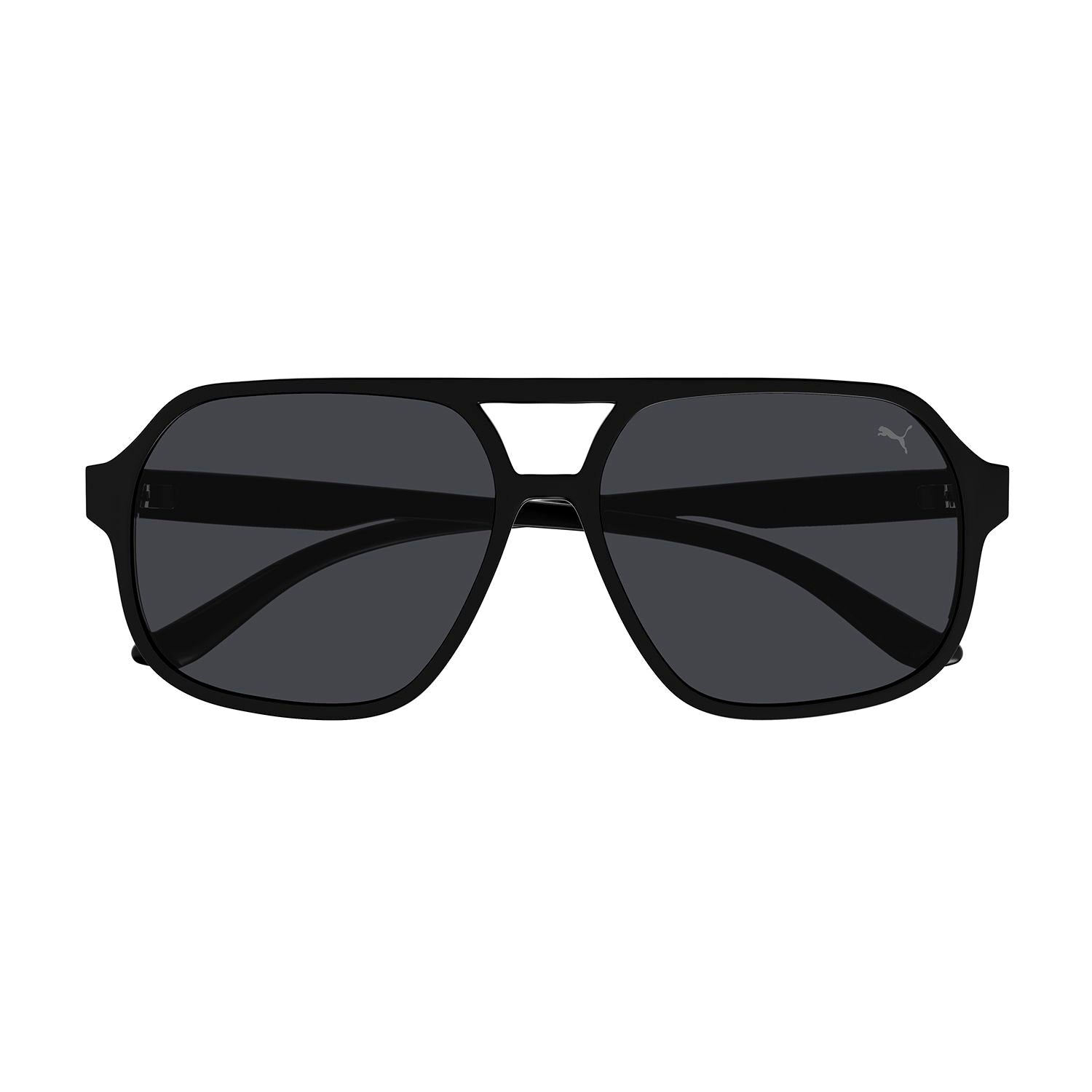 PU0368S Black injection Sunglasses - Matte Solid Black