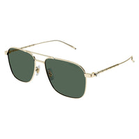 MB0214S Gold metal Sunglasses - Shiny Light Gold