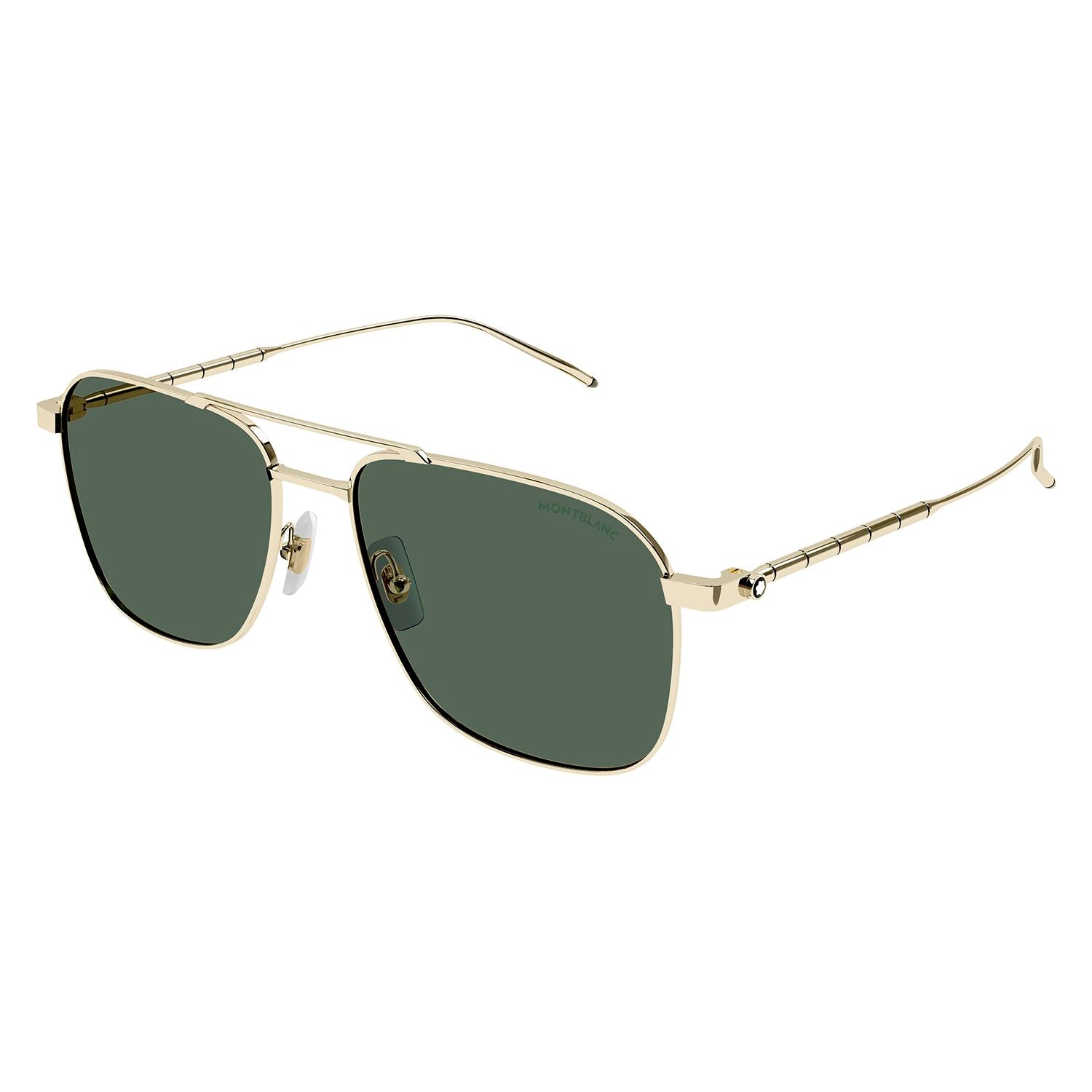 MB0214S Gold metal Sunglasses - Shiny Light Gold
