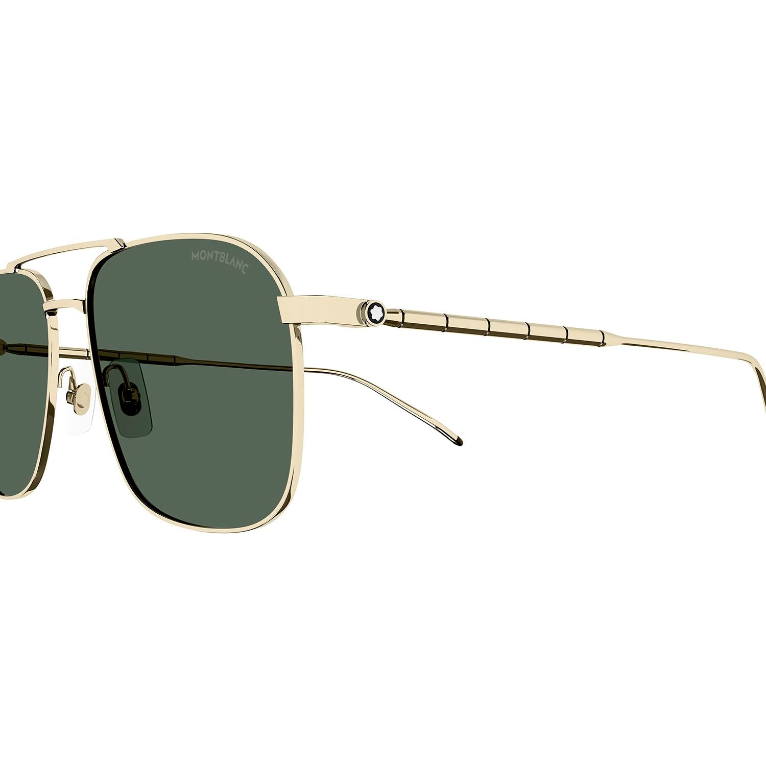 MB0214S Gold metal Sunglasses - Shiny Light Gold