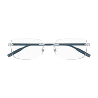 MB0221O Silver metal Optical Frames - Shiny Silver