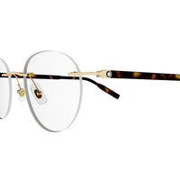 MB0224O Gold metal Optical Frames - Shiny Light Gold