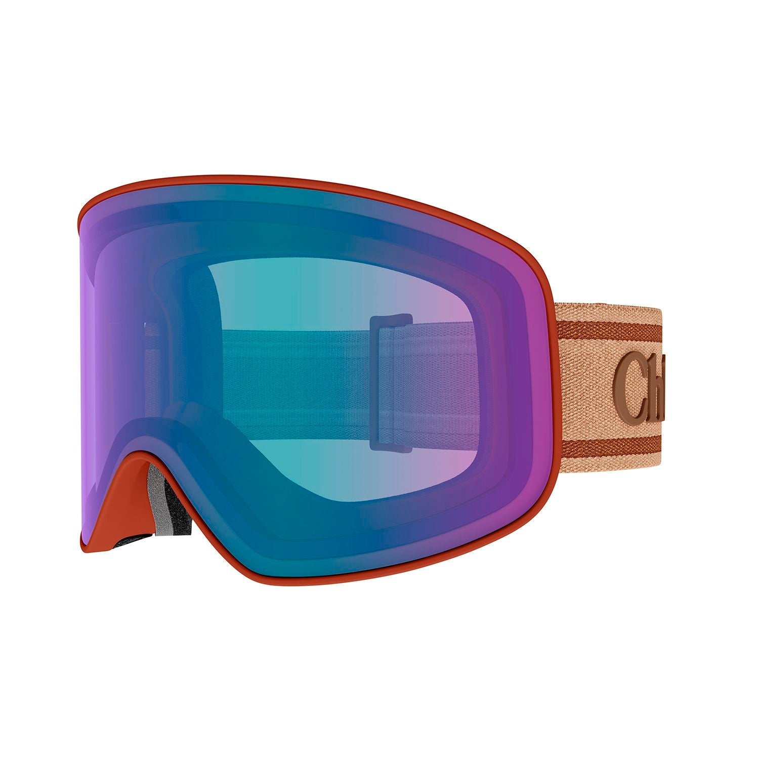 CH0072S Brown injection Sunglasses - Matte Solid Rust