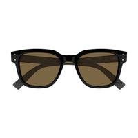 DU0045S Black recycled acetate Sunglasses - Shiny Solid Black