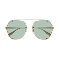 AM0367S Gold metal Sunglasses - Shiny Rose Gold
