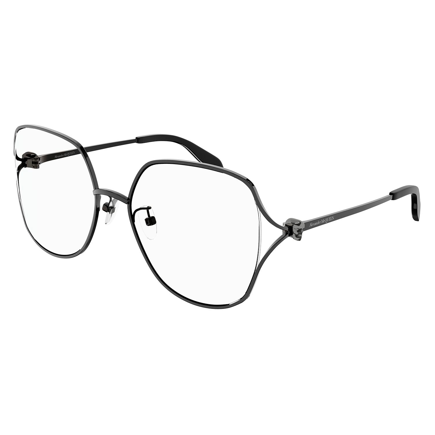 AM0368O Ruthenium metal Optical Frames - Shiny Dark Ruthenium