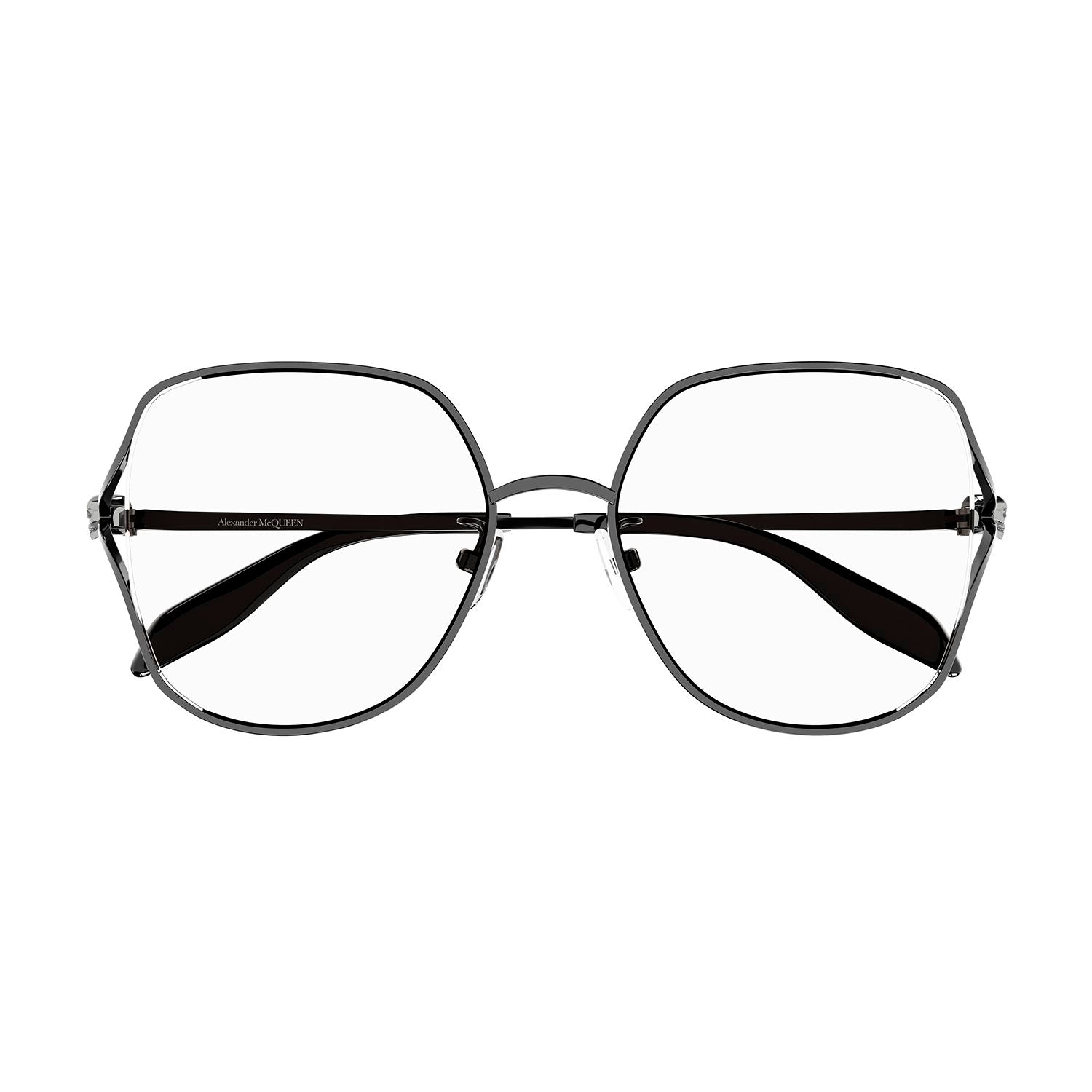 AM0368O Ruthenium metal Optical Frames - Shiny Dark Ruthenium