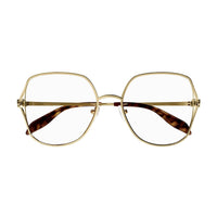 AM0368O Gold metal Optical Frames - Shiny Light Gold