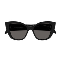 AM0347S Black recycled acetate Sunglasses - Shiny Solid Black