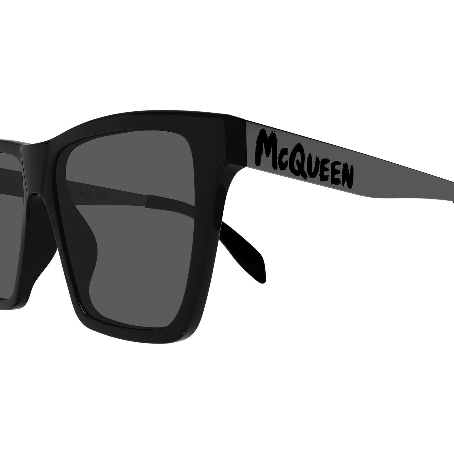 AM0352S Black acetate Sunglasses - Shiny Black