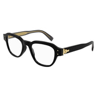 DU0048O Black recycled acetate Optical Frames - Shiny Solid Black