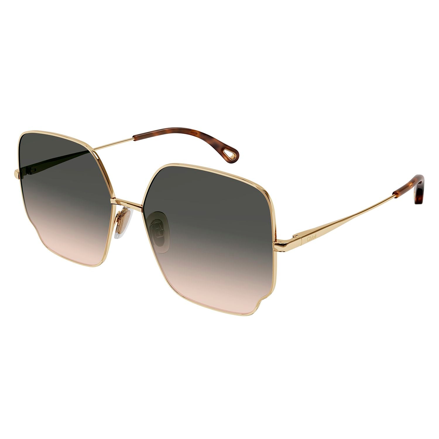 CH0092S Gold metal Sunglasses - Shiny Classic Gold