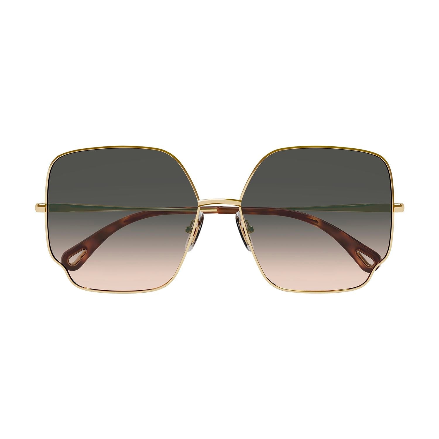CH0092S Gold metal Sunglasses - Shiny Classic Gold