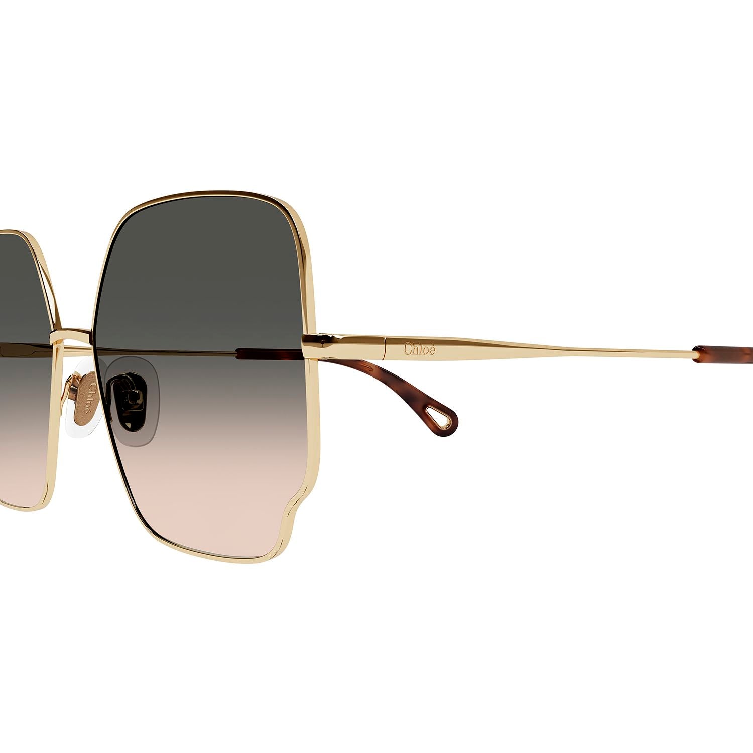 CH0092S Gold metal Sunglasses - Shiny Classic Gold