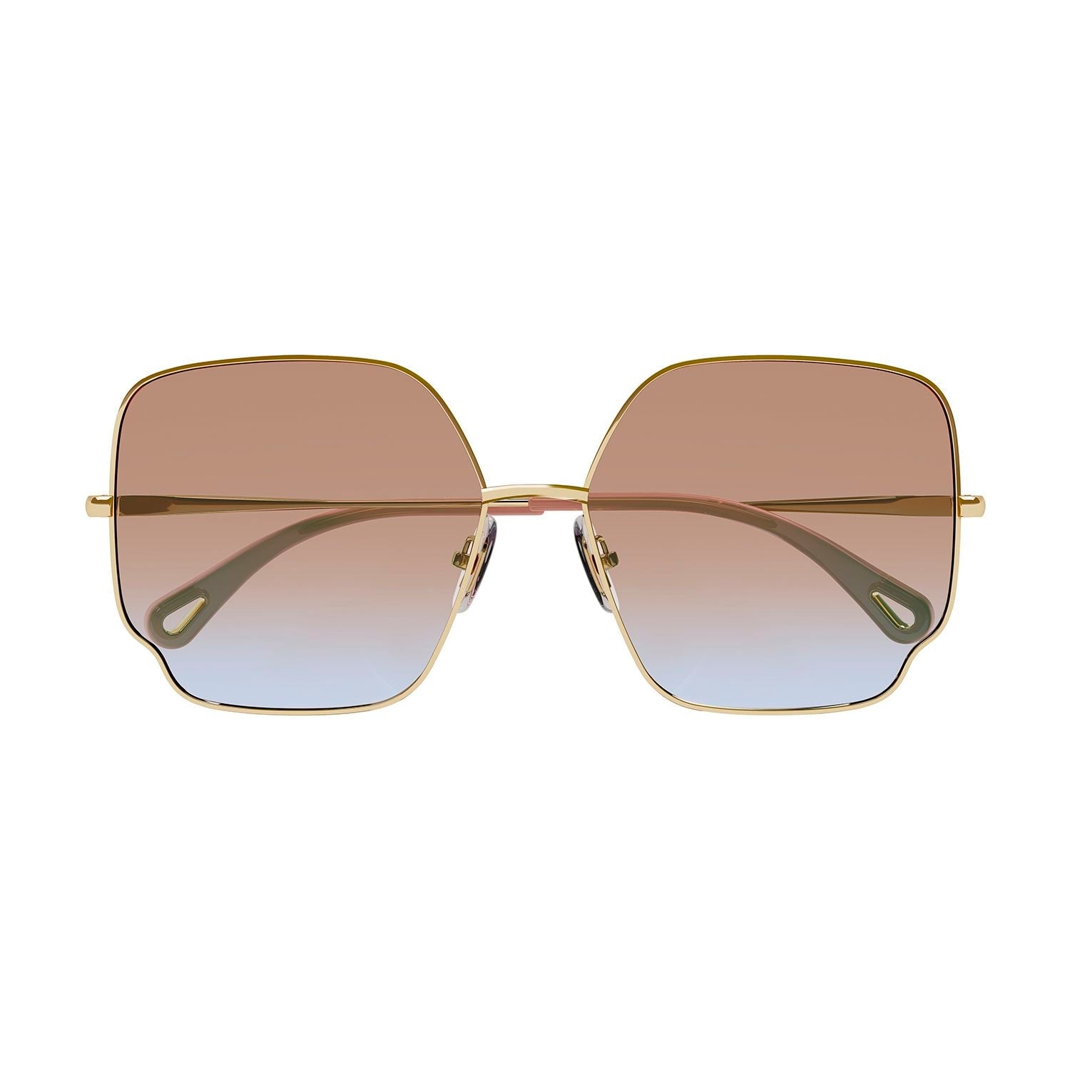 CH0092S Gold metal Sunglasses - Shiny Classic Gold