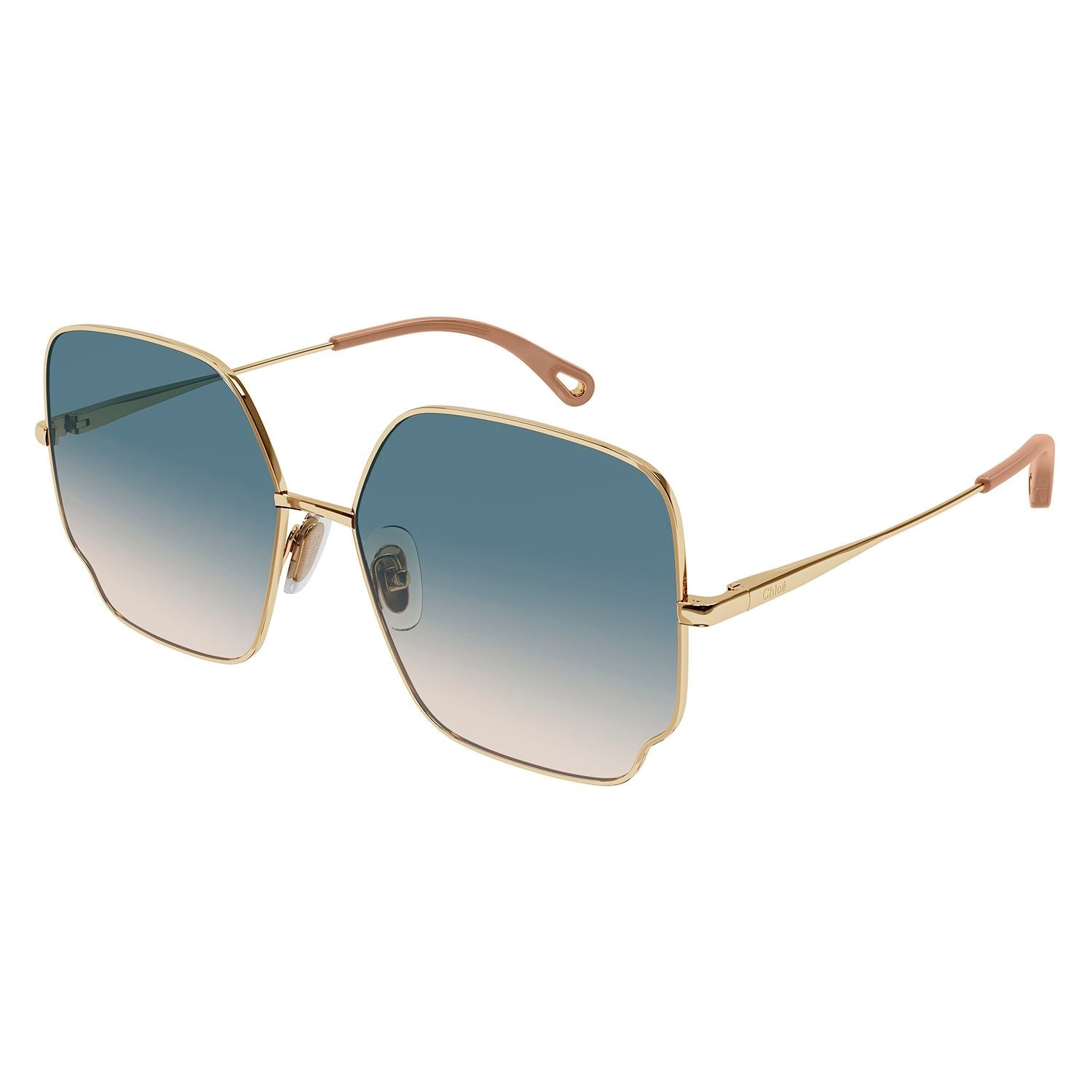 CH0092S Gold metal Sunglasses - Shiny Classic Gold