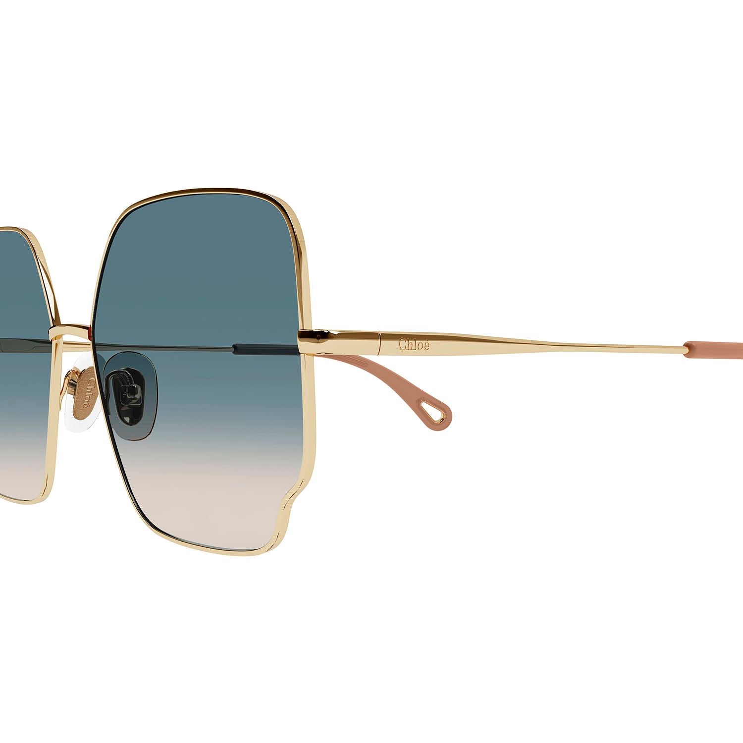 CH0092S Gold metal Sunglasses - Shiny Classic Gold