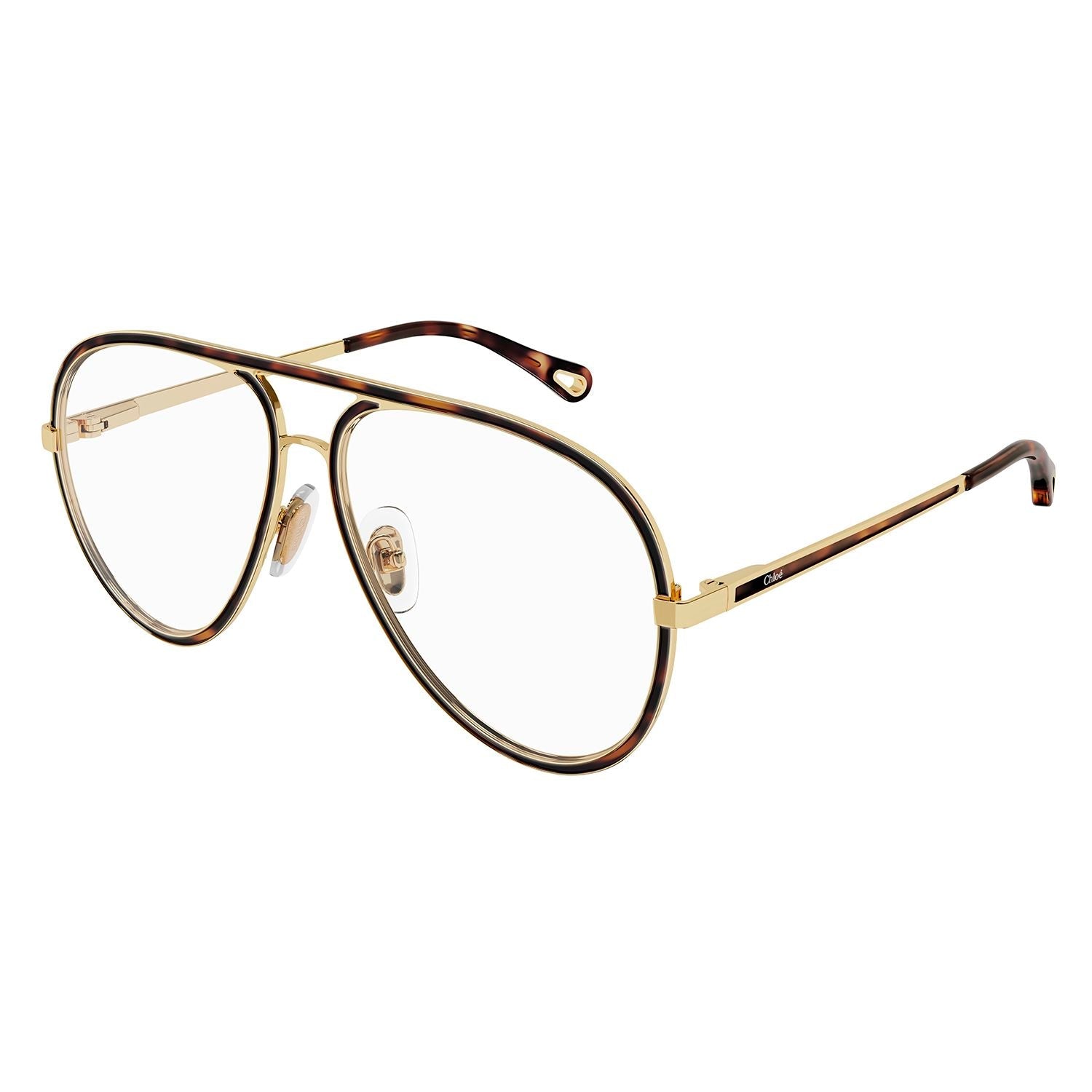 CH0102O Gold metal Optical Frames - Shiny Classic Gold