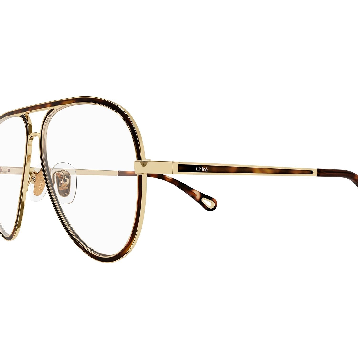 CH0102O Gold metal Optical Frames - Shiny Classic Gold