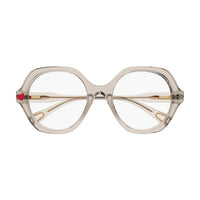 CC0012O Nude acetate Optical Frames - Shiny Transparent Powder
