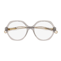 CH0083O Pink bio acetate Optical Frames - Shiny Transparent Light Pink