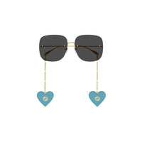 GG1148S Gold metal Sunglasses - Shiny Endura Gold