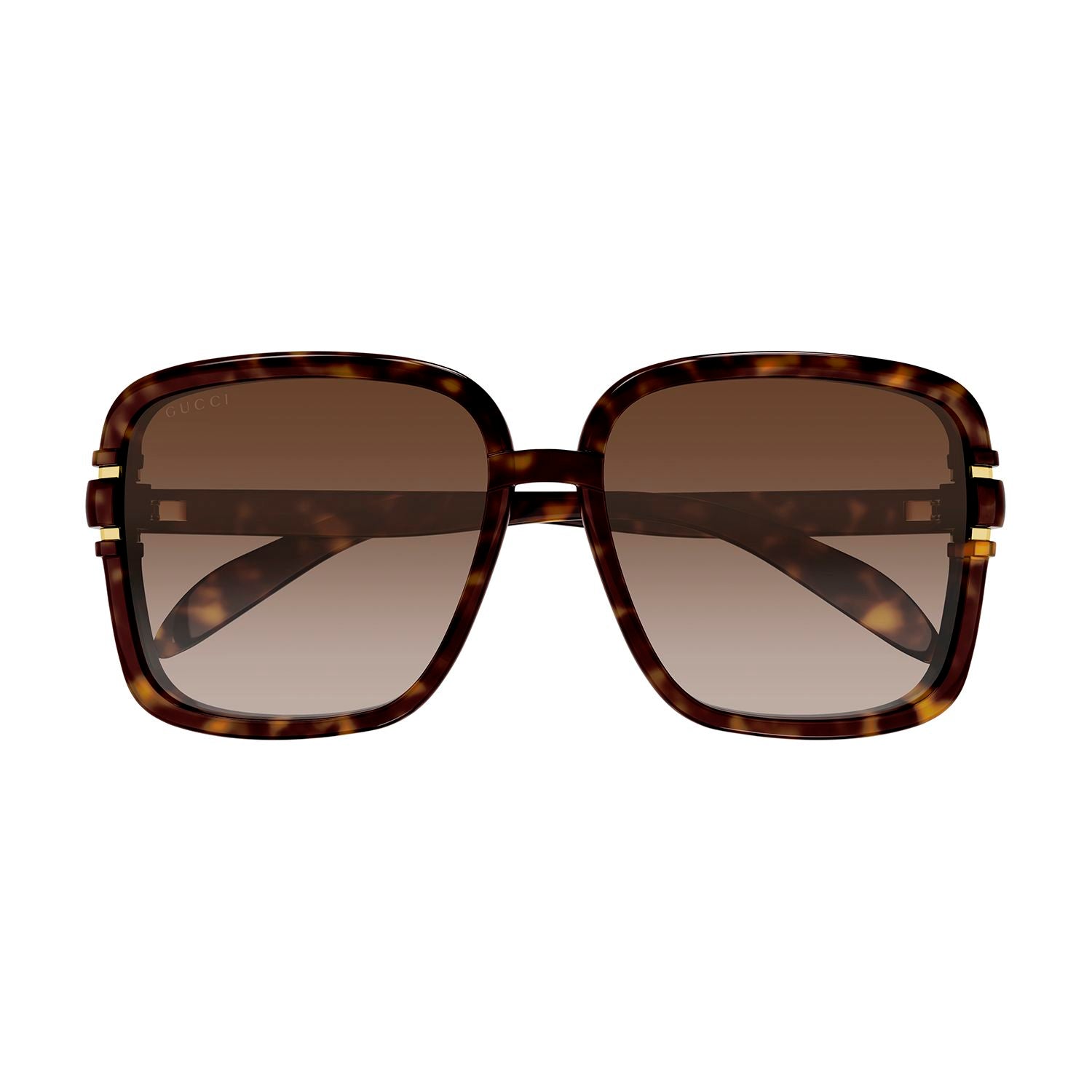 GG1066S Havana injection Sunglasses - Shiny Dark Havana