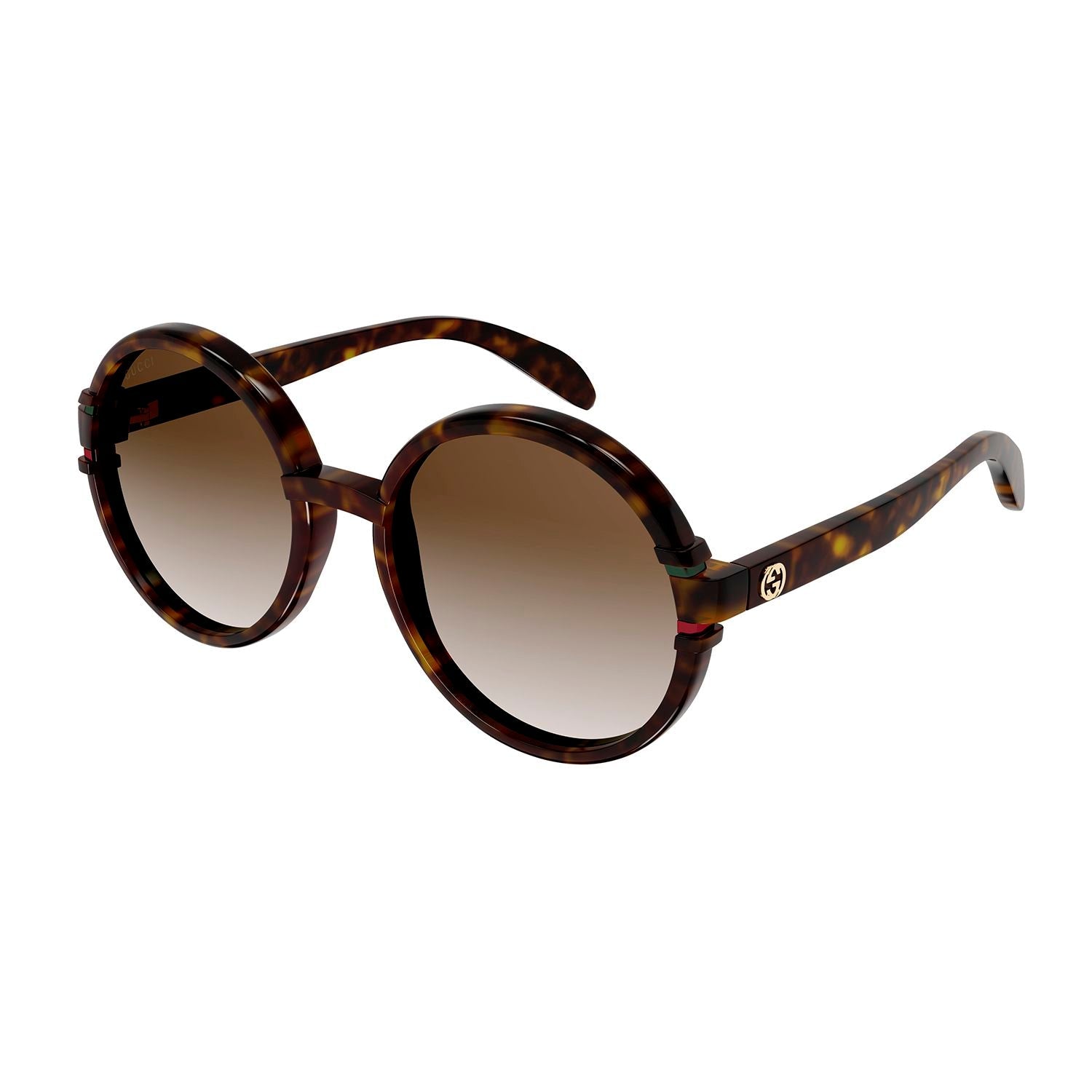 GG1067S Havana injection Sunglasses - Shiny Dark Havana