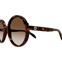 GG1067S Havana injection Sunglasses - Shiny Dark Havana