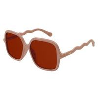 CC0009SA Pink acetate Sunglasses - Shiny Milky Cameo Pink
