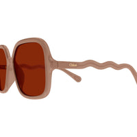 CC0009SA Pink acetate Sunglasses - Shiny Milky Cameo Pink