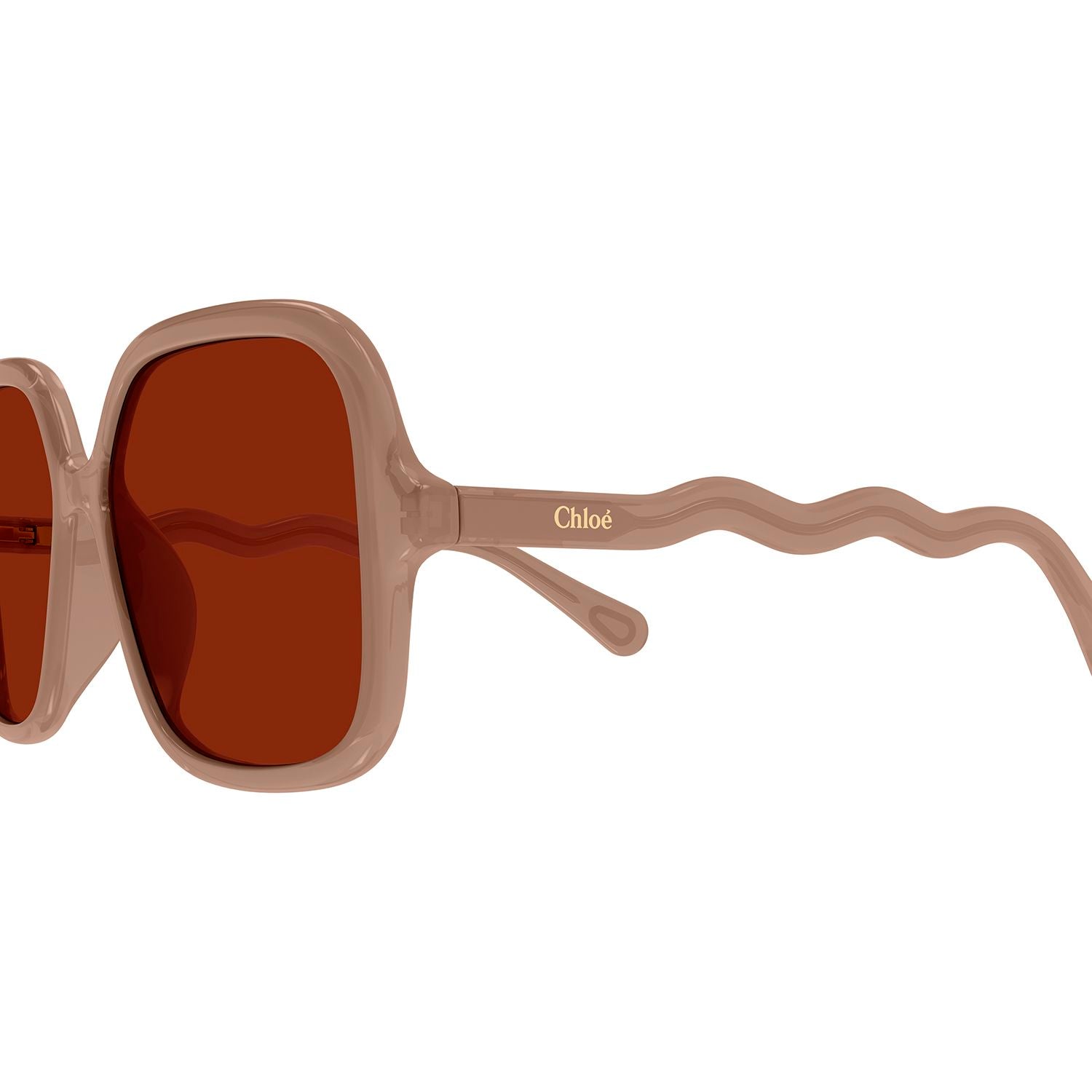 CC0009SA Pink acetate Sunglasses - Shiny Milky Cameo Pink