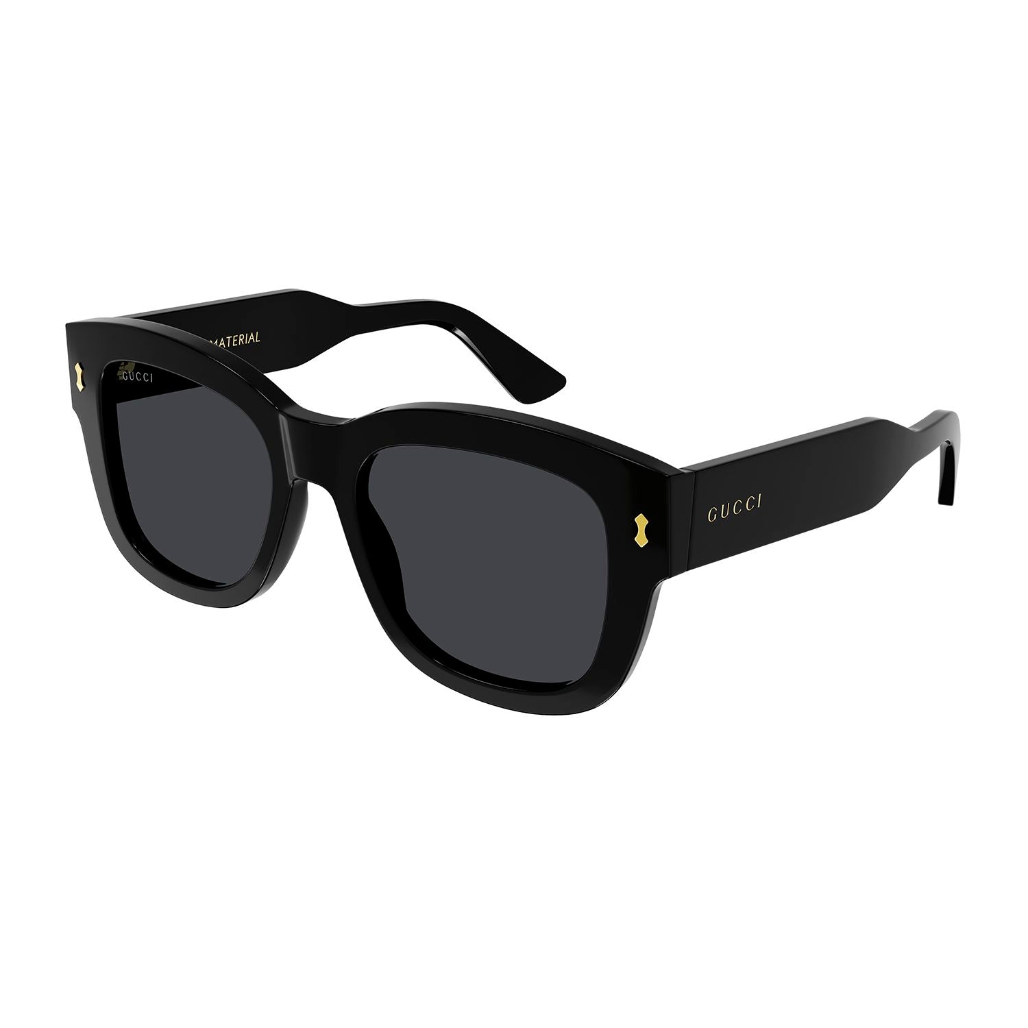 GG1110S Black bio acetate Sunglasses - Shiny Black