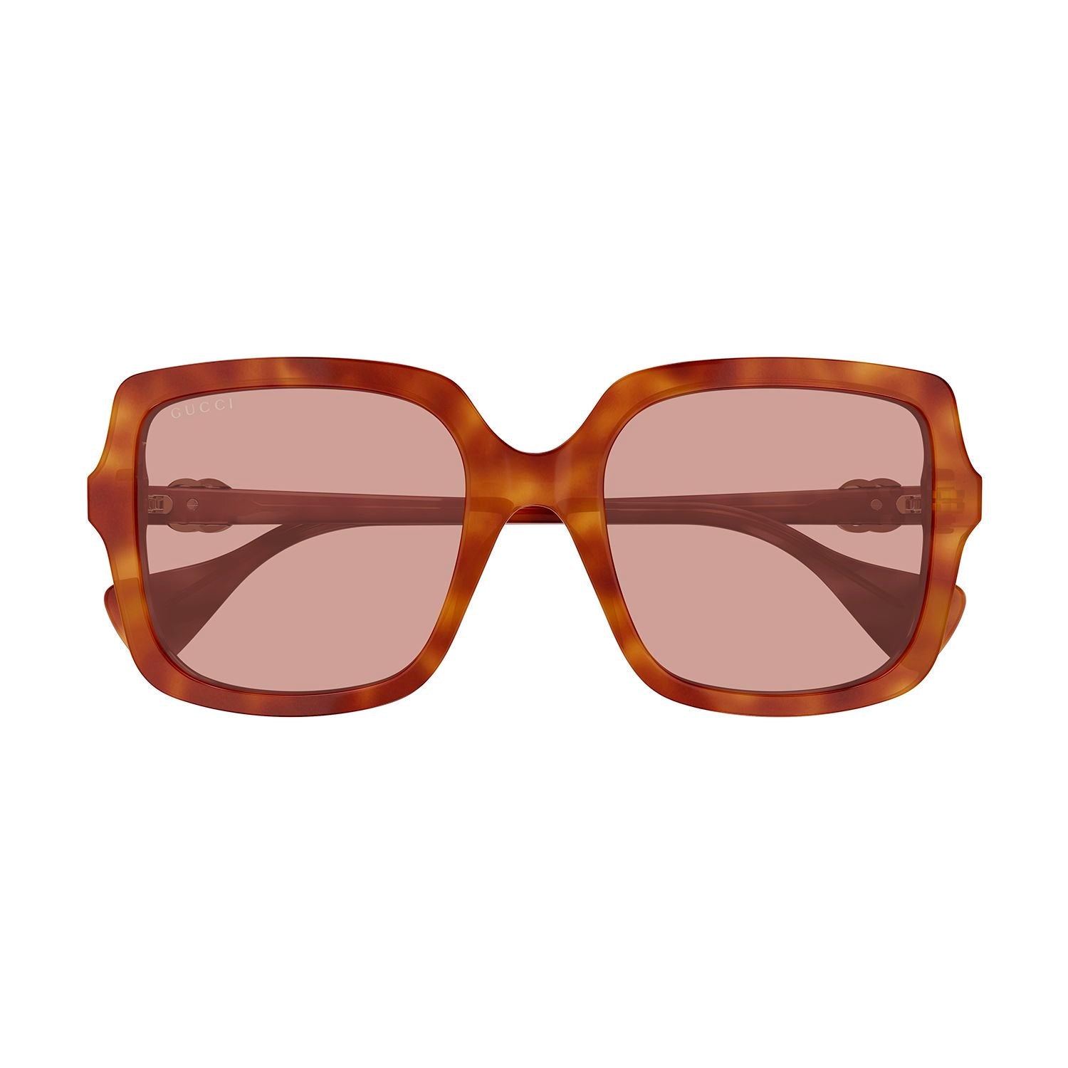 GG1070S Havana recycled acetate Sunglasses - Shiny Light Havana