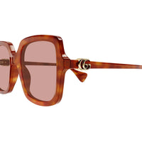 GG1070S Havana recycled acetate Sunglasses - Shiny Light Havana