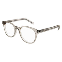 SL 523 Beige recycled acetate Optical Frames - Shiny Transparent Cream