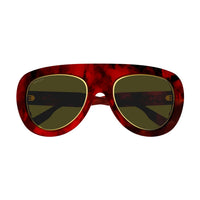 GG1152S Havana acetate Sunglasses - Shiny Red Havana