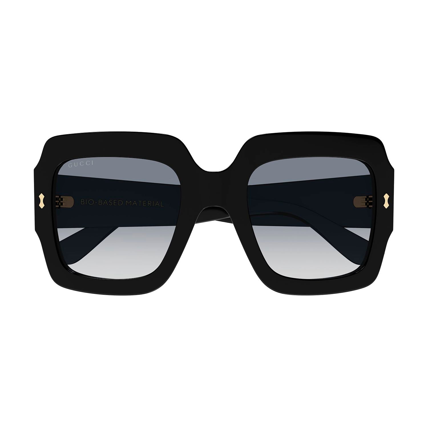 GG1111S Black bio acetate Sunglasses - Shiny Black