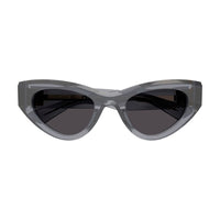 BV1142S Grey acetate Sunglasses - Shiny Transparent Grey