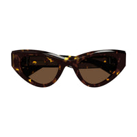 BV1142S Havana acetate Sunglasses - Shiny Spotted Havana