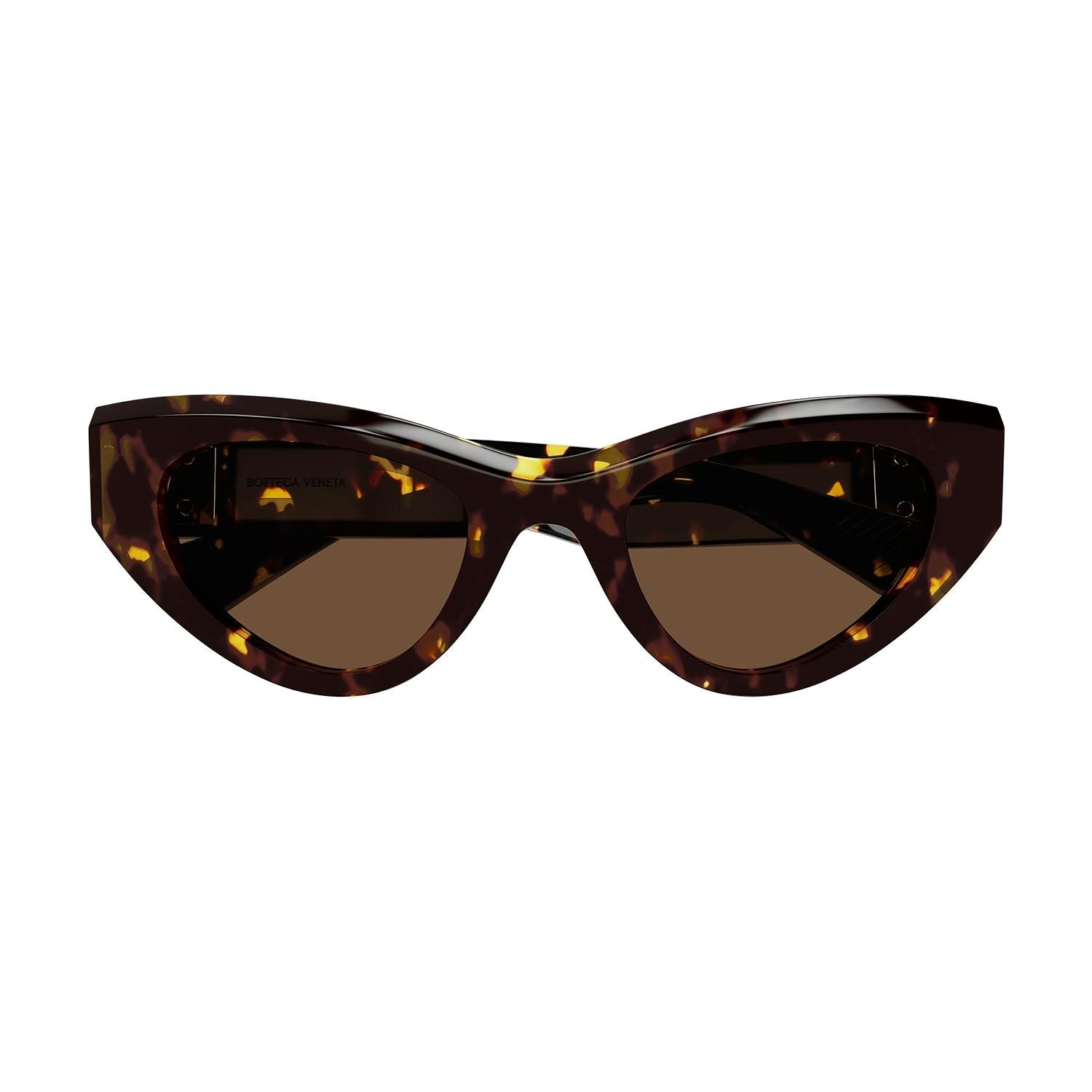 BV1142S Havana acetate Sunglasses - Shiny Spotted Havana