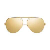 BV1150S Gold metal Sunglasses - Shiny Gold