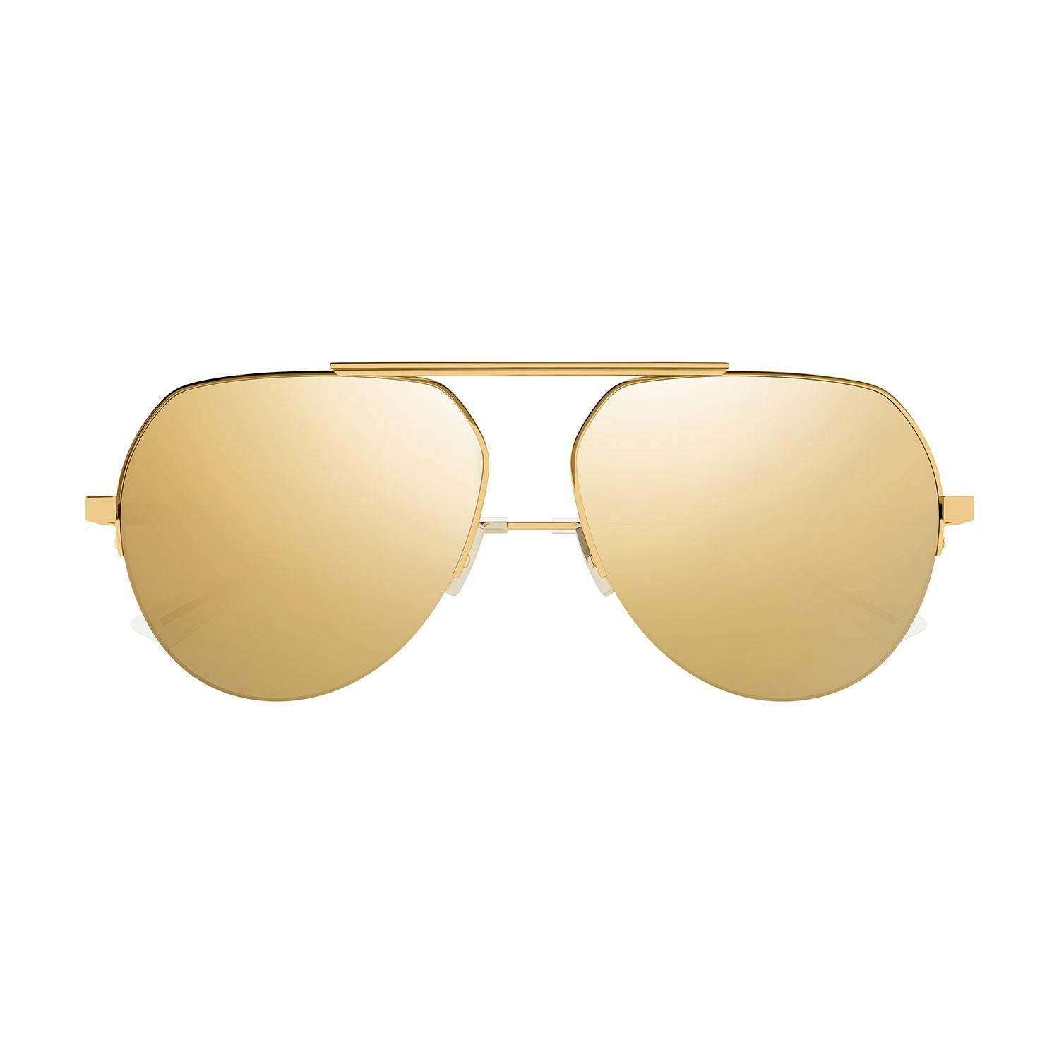 BV1150S Gold metal Sunglasses - Shiny Gold