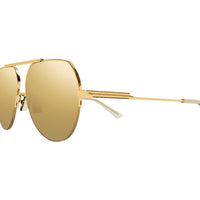 BV1150S Gold metal Sunglasses - Shiny Gold