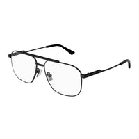 BV1159O Black metal Optical Frames - Semimatte Black